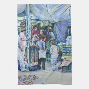 They're Not Girls, They're Women Kitchen Towel