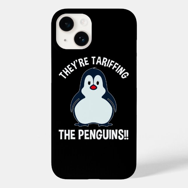 They're Tariffing The Penguins!! Case-Mate iPhone Case (Back)