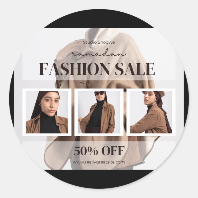 Thiết Kế Chưa Có Tên (4)  Classic Round Sticker (Front)