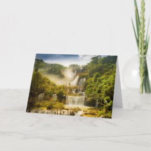 Thi Lor Su Waterfall   Thailand Card