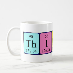 Thibaud periodic table name mug