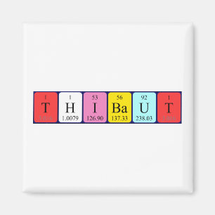 Thibaut periodic table name magnet