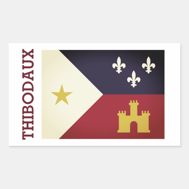 Thibodaux, Louisiana Sticker (Front)