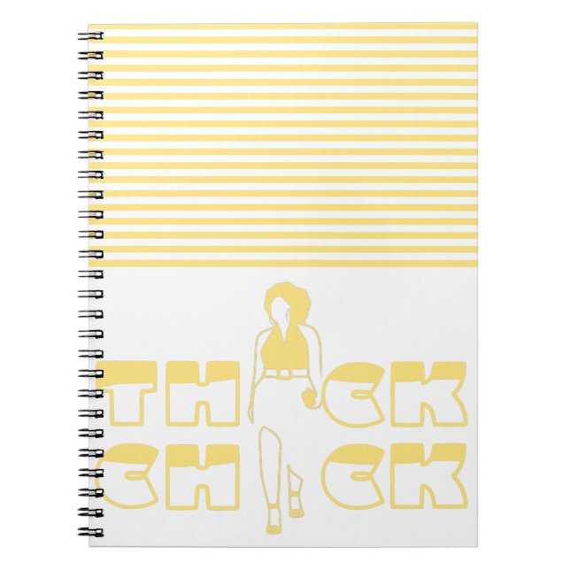 Thick Chick BBW Notebook (Front)