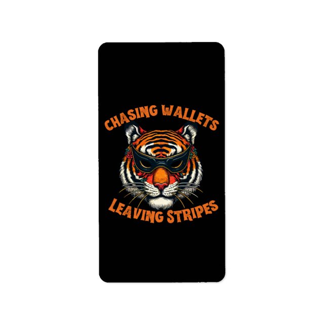 Thief tiger label (Front)