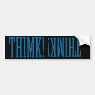 THIMK! BUMPER STICKER