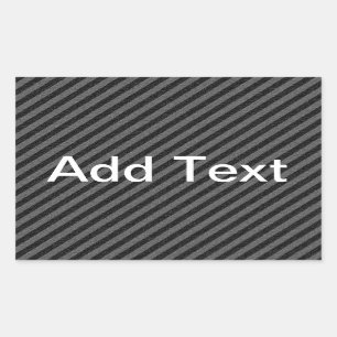 Thin Black and Grey Diagonal Stripes Sticker