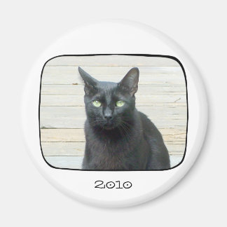 Thin Black Line Photo Magnet