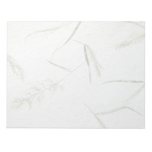 Thin blades of grass Japanese rice paper Notepad