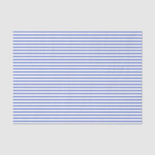 Thin blue and white stripes - Tissue paper
