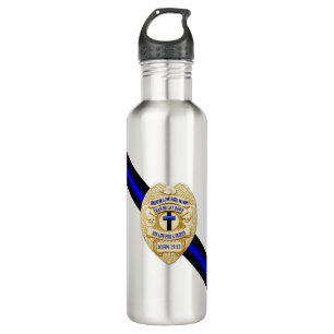 Thin Blue Line 710 Ml Water Bottle