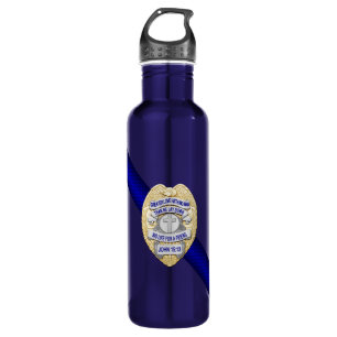 Thin Blue Line 710 Ml Water Bottle