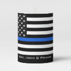 Thin Blue Line American Flag Memorial