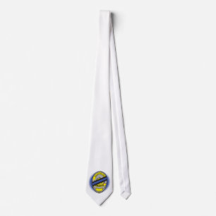 Thin Blue Line Badge Tie