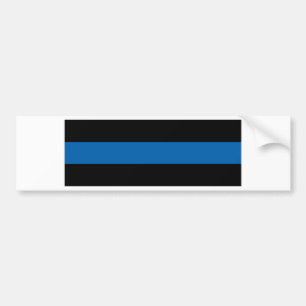Thin Blue Line Bumper Sticker