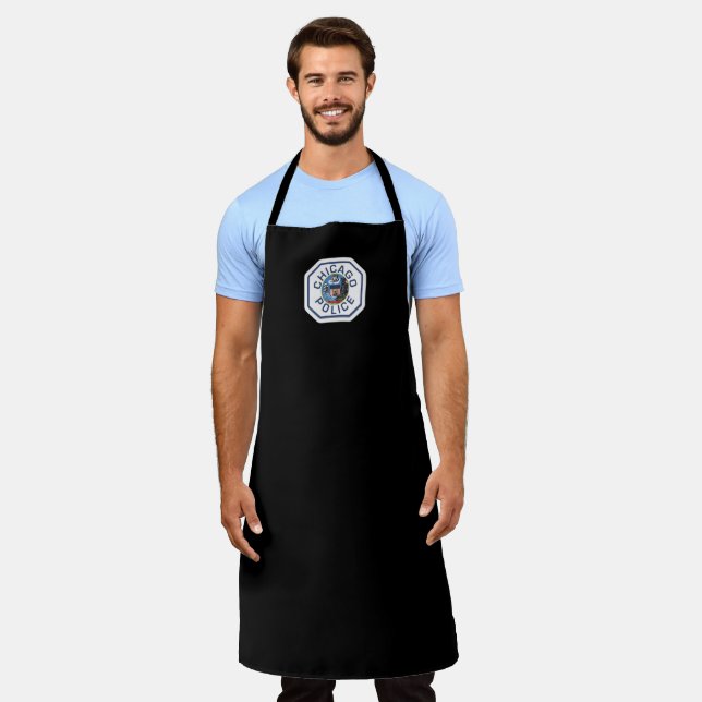 Thin Blue Line - Chicago Police Long Apron (Worn)