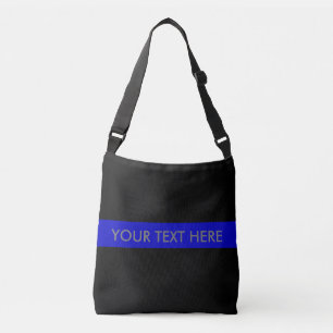 Thin Blue Line Crossbody Bag