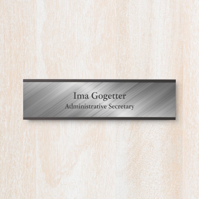 Thin Blue Line - Custom Door Sign (Front)