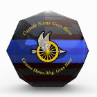 Thin Blue Line Customizable Motor Officer