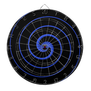 Thin Blue Line Dartboard
