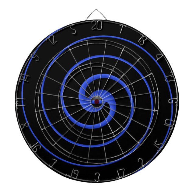 Thin Blue Line Dartboard (Front)