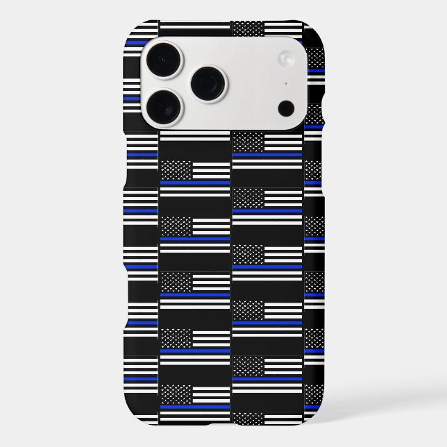 Thin Blue Line flag (Back)