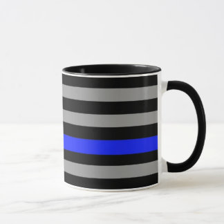 Thin Blue Line Flag Coffee Mug
