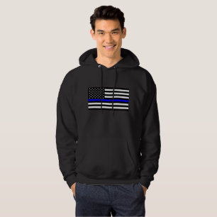 Thin Blue Line Flag - Hoodie