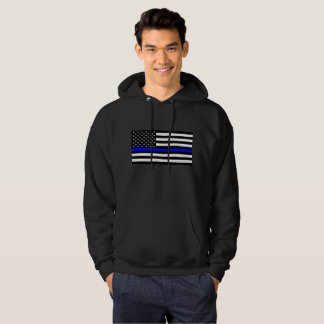 Thin Blue Line Flag - Hoodie