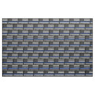 Thin Blue Line Flag Law Enforcement Police Fabric