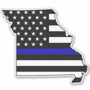 Thin Blue Line Flag Missouri