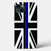Thin Blue Line Flag united kingdom police cop symb