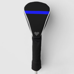 Thin Blue Line - For Those Who Serve Golf Head Cover