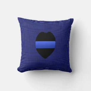 Thin Blue Line - Interchangeable Throw Pillow