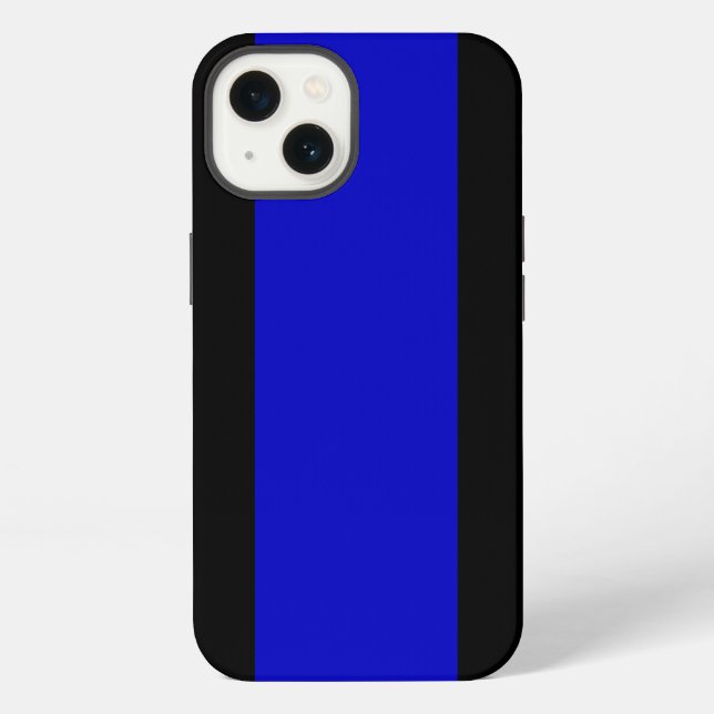 Thin Blue Line iPhone Case (Back)
