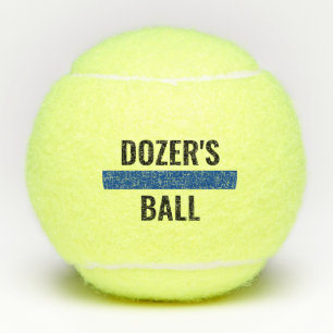 Thin Blue Line K9 Police Dog Name Personalized Tennis Balls