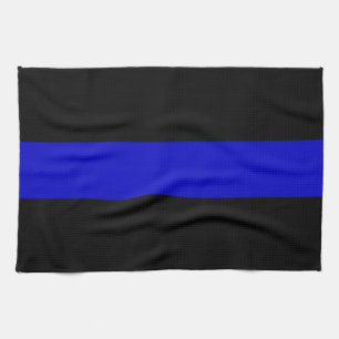 Thin Blue Line Kitchen Towel