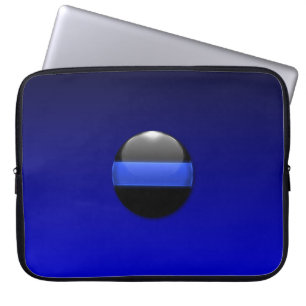 Thin Blue Line Laptop Sleeve