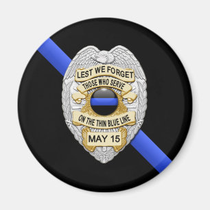 Thin Blue Line Magnet