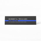 Thin Blue Line Minimal Personalized Police