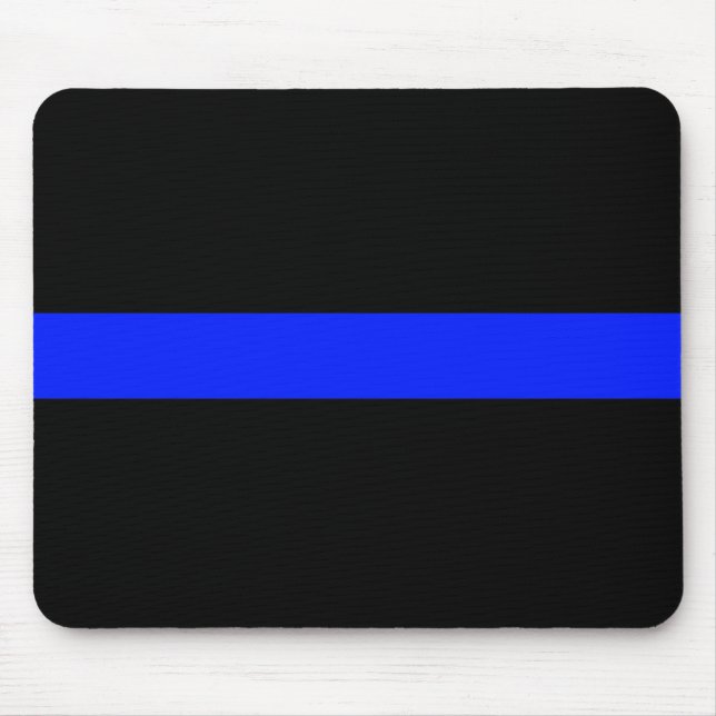 Thin Blue Line Mousepad (Front)