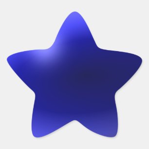 Thin Blue Line One-of-a-Kind Star Sticker