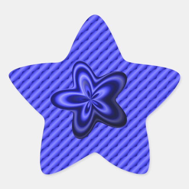 Thin Blue Line One-of-a-Kind Star Sticker (Front)