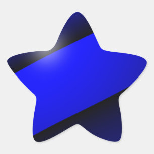 Thin Blue Line One-of-a-Kind Star Sticker