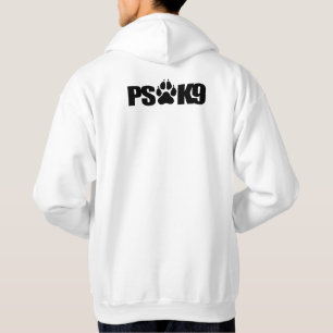 Thin blue line paw print - PS K9 Hoodie
