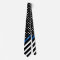 Thin Blue Line Police American Flag Monogram