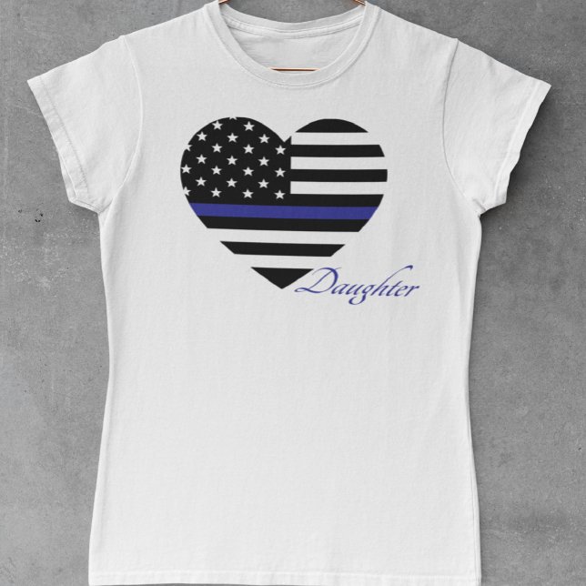 Thin Blue Line: Police Daughter Tank Top (Creator Uploaded)