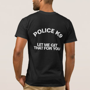 Thin Blue Line Police K9 T-Shirt