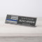 Thin Blue Line Police Officer American Flag