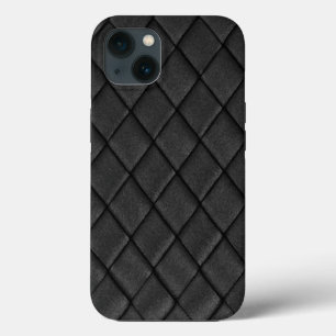 Thin Blue Line - Police Tuck and Roll Basket Weave iPhone 13 Case